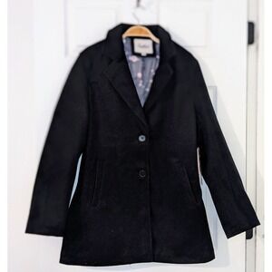 Snobbish Collection Coat Blazer Jacket Black Floral Lined XL‎ NWT